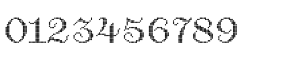 Proximity D Regular 100 Font OTHER CHARS