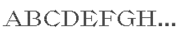 Proximity D Regular 100 Font