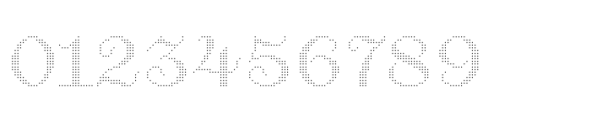 Proximity D Regular 25 Font OTHER CHARS