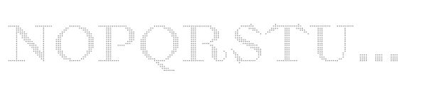 Proximity D Regular 25 Font UPPERCASE