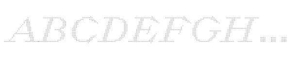 Proximity D Regular Italic 25 Font UPPERCASE
