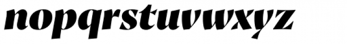 Proza Display Black Italic Font LOWERCASE