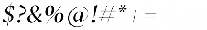 Proza Display Regular Italic Font OTHER CHARS