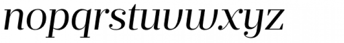 Prumo Deck Book Italic Font LOWERCASE