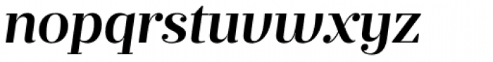 Prumo Deck SemiBold Italic Font LOWERCASE
