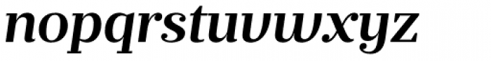 Prumo Text SemiBold Italic Font LOWERCASE