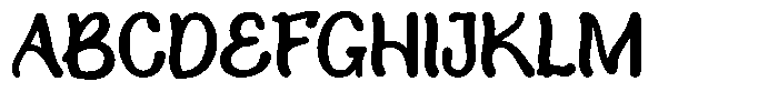 Pryella Modiste Regular Font UPPERCASE