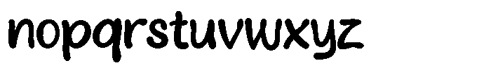 Pryella Modiste Regular Font LOWERCASE