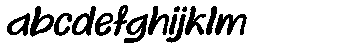 Pryella Modiste Slant FONT