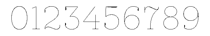 PracticalSerif Hairline Font OTHER CHARS