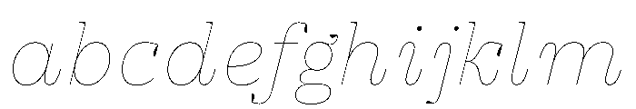 PracticalSerif HairlineItalic FONT