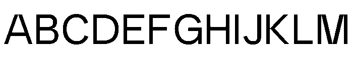 PracticeSans Regular Font UPPERCASE