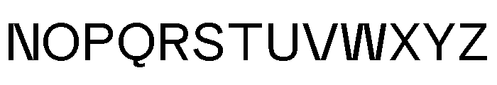 PracticeSans Regular Font UPPERCASE