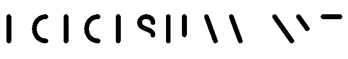 Prlettres Plain1 Font UPPERCASE