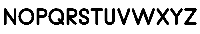 Prlettres Plain Font LOWERCASE