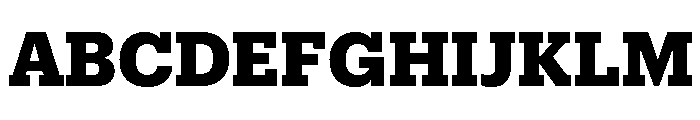 Produkt Bold Font UPPERCASE
