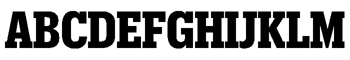 Produkt Condensed Bold Font UPPERCASE