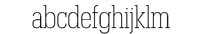 Produkt Condensed Extralight FONT