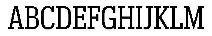 Produkt Condensed Regular Font UPPERCASE