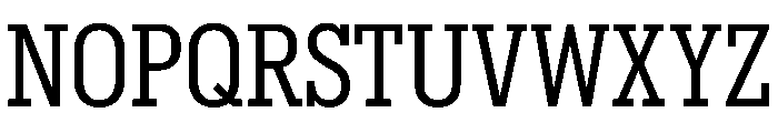 Produkt Condensed Regular Font UPPERCASE
