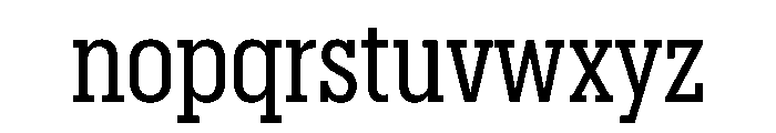 Produkt Condensed Regular Font LOWERCASE