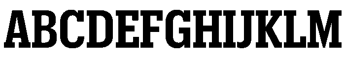 Produkt Condensed Semibold Font UPPERCASE