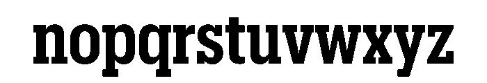 Produkt Condensed Semibold Font LOWERCASE