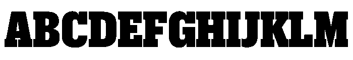 Produkt Condensed Super Font UPPERCASE