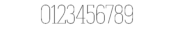 Produkt Condensed Thin Font OTHER CHARS