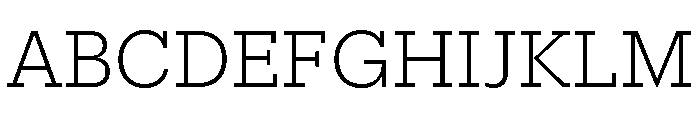 Produkt Light Font UPPERCASE