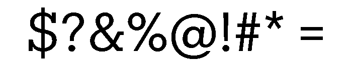 Produkt Regular Font OTHER CHARS