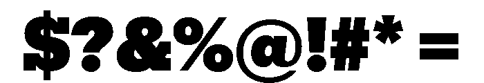 Produkt Super Font OTHER CHARS