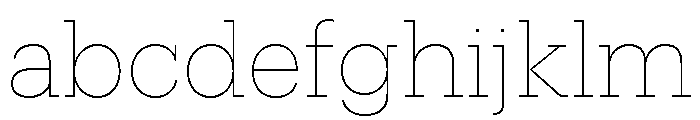 Produkt Thin FONT