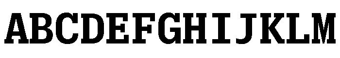Produkt Typewriter Semibold Font UPPERCASE
