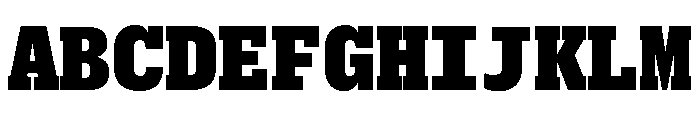Produkt Typewriter Super Font UPPERCASE