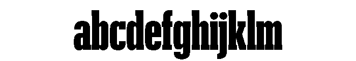 Produkt XX Condensed Black FONT