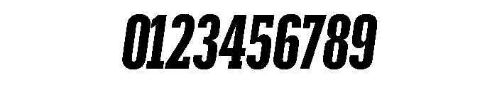 Produkt XX Condensed Bold Italic Font OTHER CHARS
