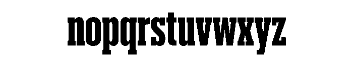 Produkt XX Condensed Bold Font LOWERCASE