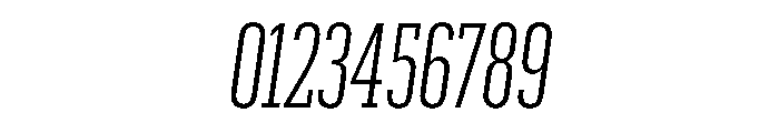 Produkt XX Condensed Light Italic Font OTHER CHARS