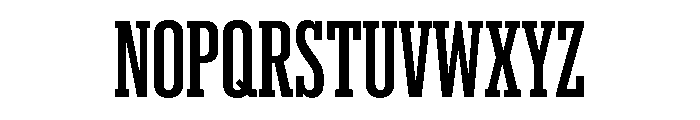 Produkt XX Condensed Medium Font UPPERCASE