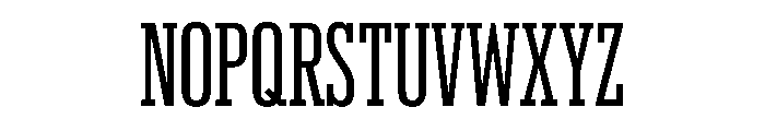 Produkt XX Condensed Regular Font UPPERCASE