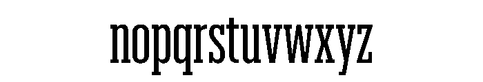 Produkt XX Condensed Regular Font LOWERCASE