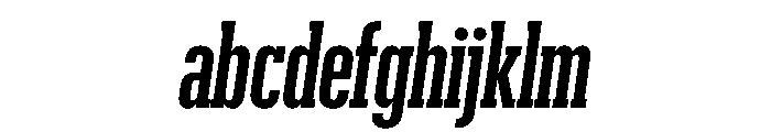 Produkt XX Condensed Semibold Italic FONT