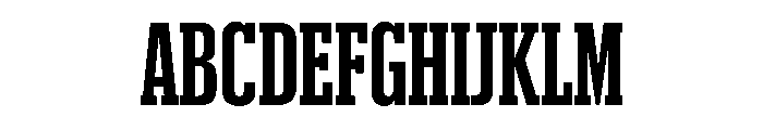 Produkt XX Condensed Semibold Font UPPERCASE