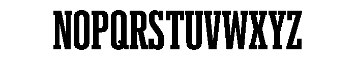 Produkt XX Condensed Semibold Font UPPERCASE