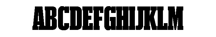 Produkt XX Condensed Super Font UPPERCASE