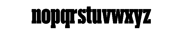 Produkt XX Condensed Super Font LOWERCASE