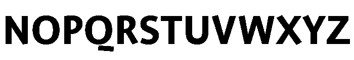 ProfileProSCTT Bold Font UPPERCASE