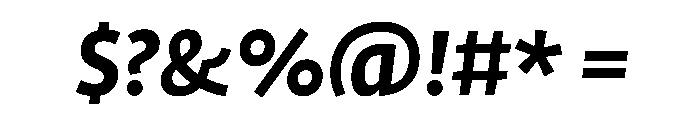 ProfileProSCTT BoldItalic Font OTHER CHARS