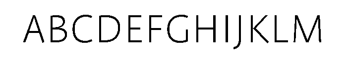 ProfileProSCTT Extlight FONT